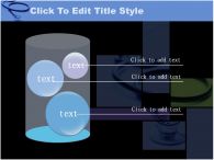 연두색 보라색 PPT 템플릿 선명한색상과 청진기_슬라이드3