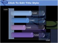 연두색 보라색 PPT 템플릿 선명한색상과 청진기_슬라이드4