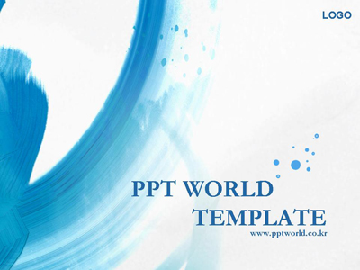 PPT 피피티월드 PPT 템플릿 [고급형]깔끔한 배경 투자설명회