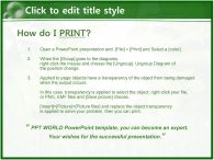 풍경 초록 숲 템플릿 PPT 템플릿 초록 숲 템플릿(자동완성형 포함)_슬라이드4