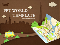 에펠탑 여행 관련 템플릿 PPT 템플릿 여행 관련 템플릿(자동완성형 포함 - PNG 제공)_슬라이드1