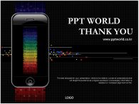 전화 휴대폰 PPT 템플릿 21세기와 스마트폰_슬라이드4