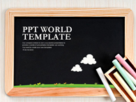 구름 교육 템플릿 PPT 템플릿 교육 템플릿(자동완성형 포함)_슬라이드1
