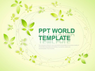 생활 nature PPT 템플릿 봄의 향기 템플릿(자동완성형포함)_슬라이드1