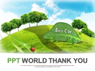식물 기술 PPT 템플릿 친환경 에코 자동차 템플릿(자동완성형포함)_슬라이드36