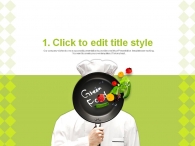 요리 부엌 PPT 템플릿 건강한 그린 푸드 제안서 템플릿(자동완성형포함)_슬라이드3