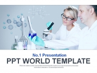 신약 개발 PPT 템플릿 과학 분자구조 실험 기획서(자동완성형포함)_슬라이드1