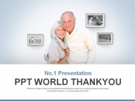어버이날 휴가 PPT 템플릿 행복한 노인복지 프로젝트_슬라이드4
