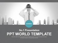 민트색 포인트 PPT 템플릿 심플한 비즈니스 컨설팅(자동완성형포함)_슬라이드1