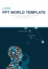 달력 대차대조표 PPT 템플릿 심플한 커뮤니케이션 아이콘(자동완성형포함)_슬라이드1