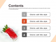삼각형 패턴 PPT 템플릿 싱싱한 과일들(자동완성형포함)_슬라이드2