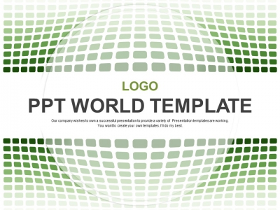 범용 다양한 PPT 템플릿 그린 패턴 그래픽(자동완성형포함)_슬라이드1