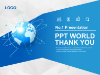 블루 글로벌 IT 회사소개서(자동완성형포함) 파워포인트 PPT 템플릿 디자인_슬라이드10