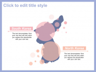한국 북한 통일 일러스트 역사 파워포인트 PPT 템플릿 디자인_슬라이드4